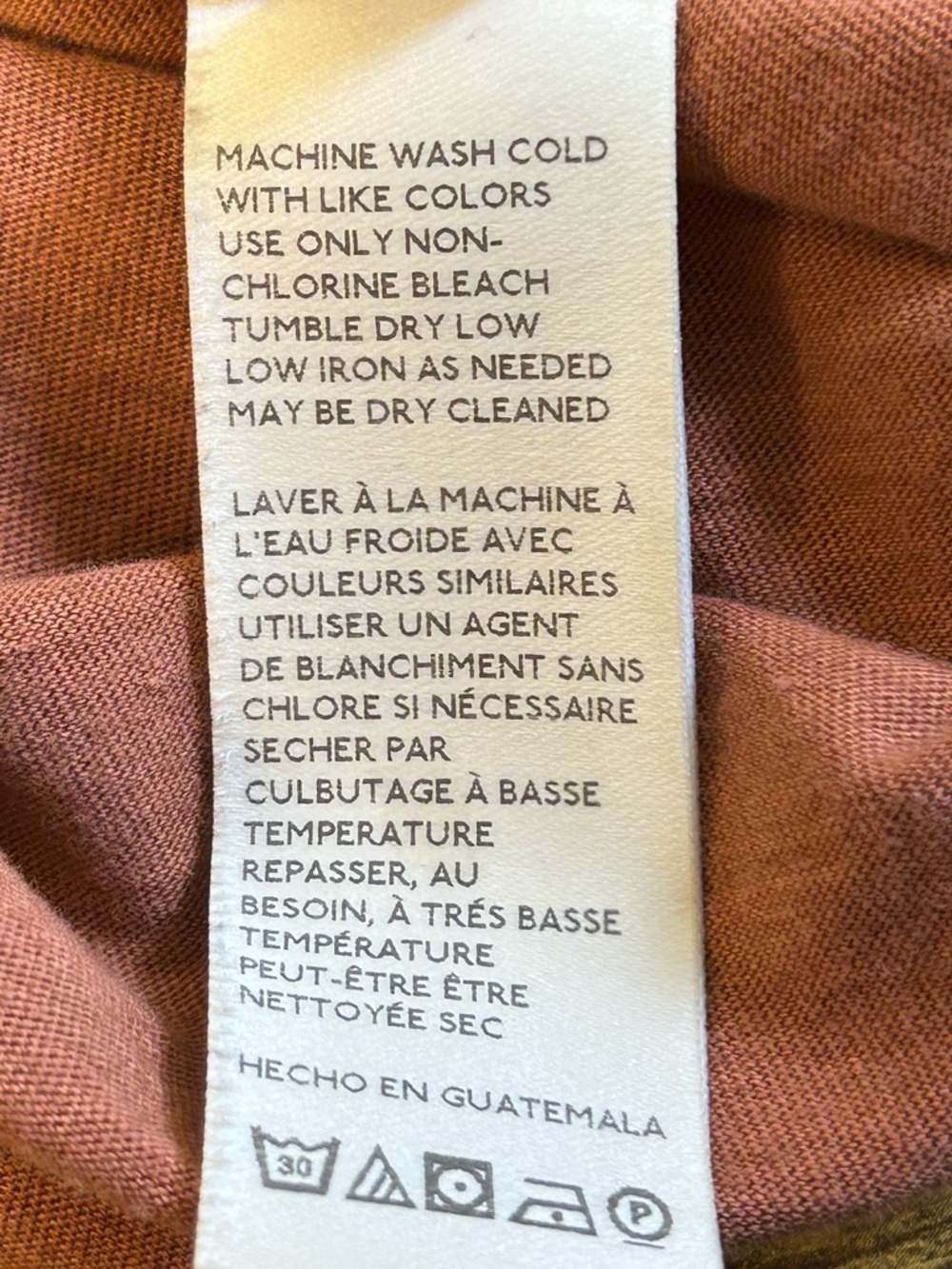 Free People WE THE FREE Clover Puff Shoulder Top Mesa (Rust/Terracotta) Small - Picture 7 of 10